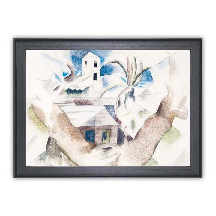 Charles Demuth - Bermuda No. 1 - Tree and House | Bowlift