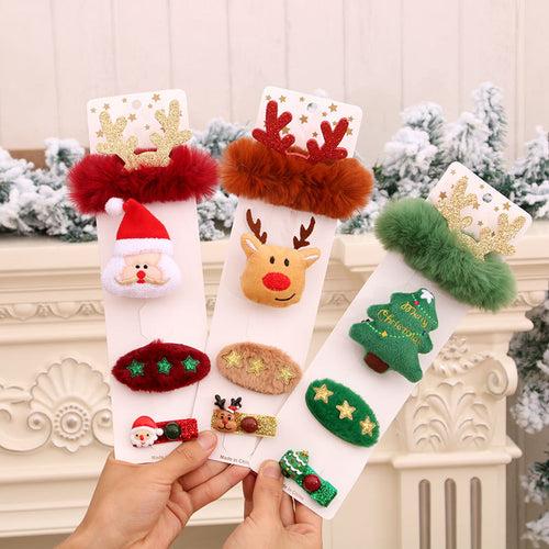Fun Holiday Hair Accessories Set Bowlift