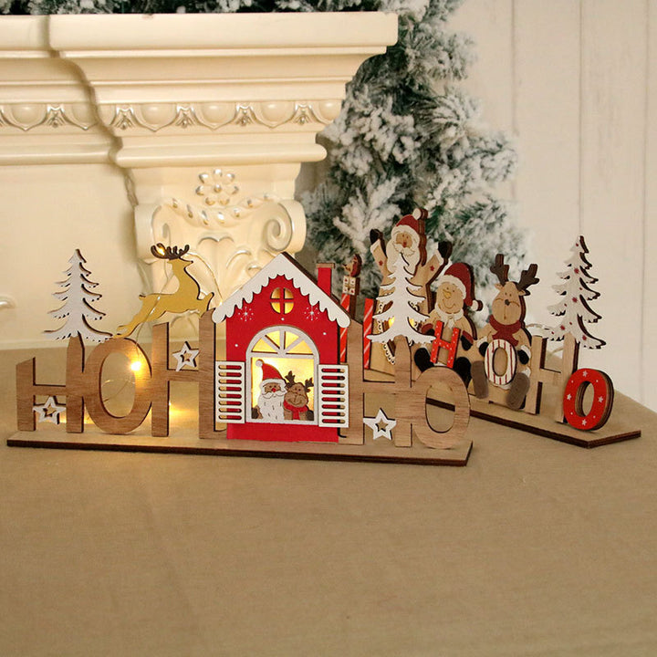 Decorative Wooden Holiday Bowlift
