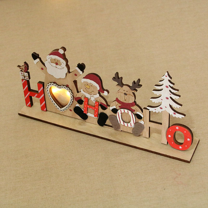Decorative Wooden Holiday Bowlift