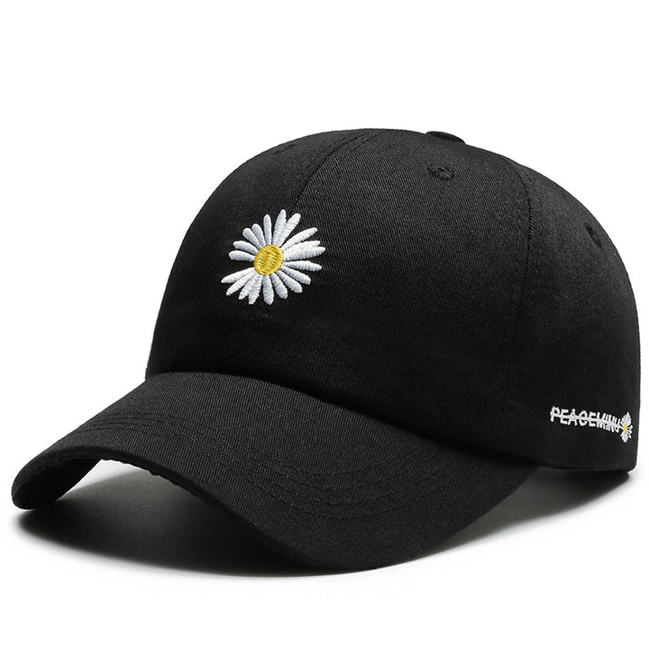 Women's Embroidered Floral Baseball Cap Bowlift