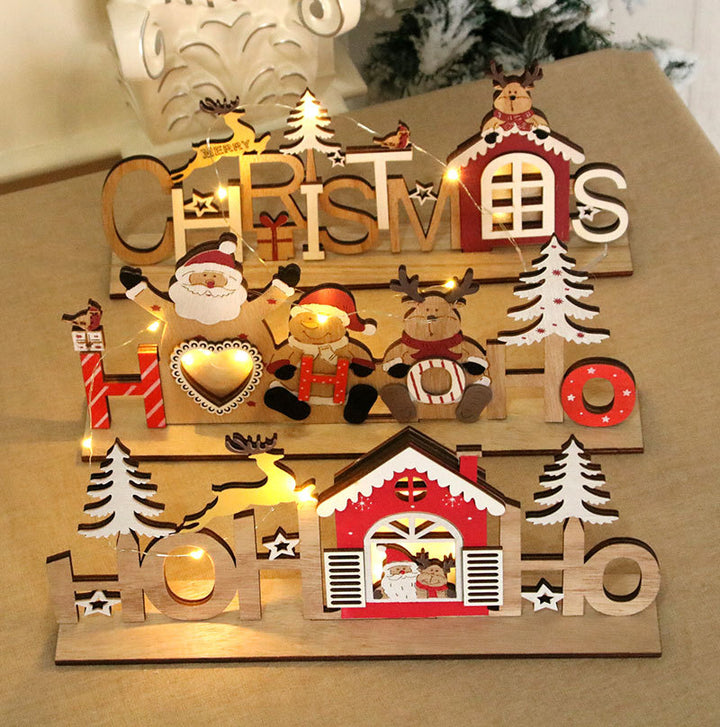 Decorative Wooden Holiday Bowlift