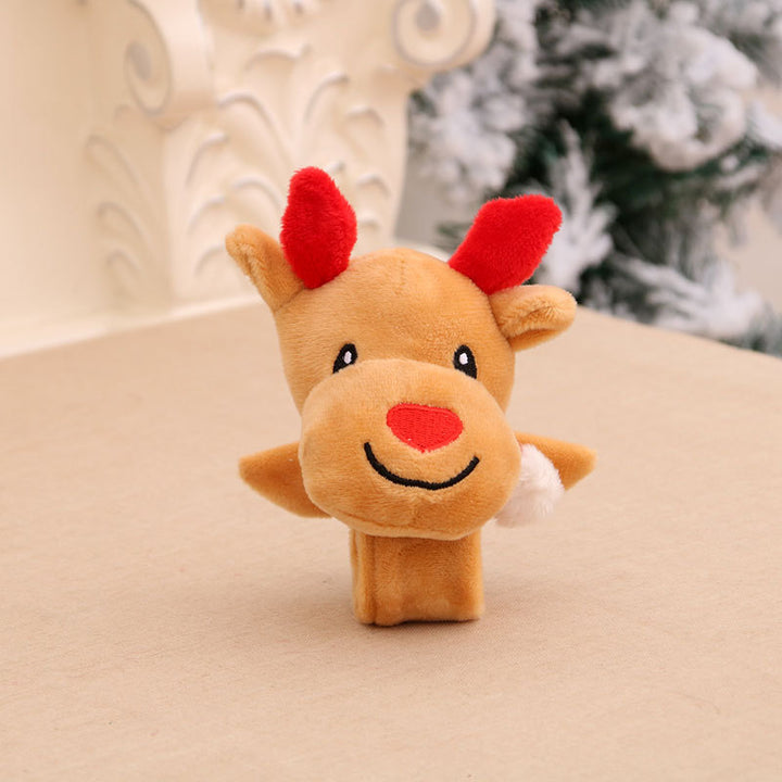 Plush Reindeer Hand Puppet Bowlift
