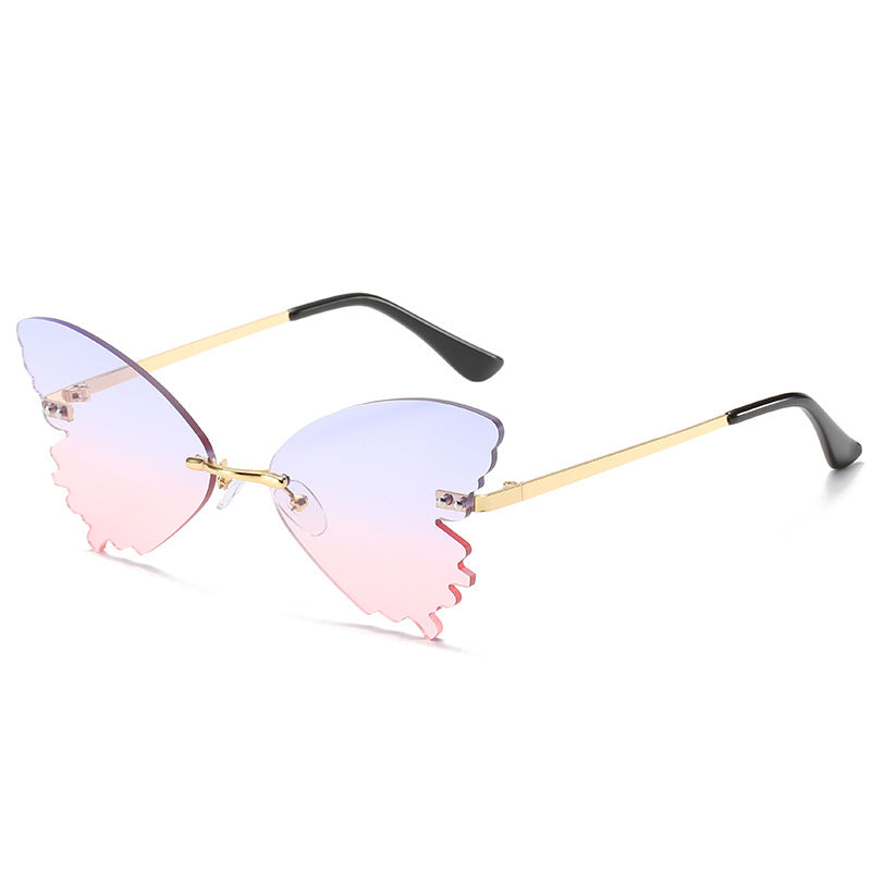 Butterfly-Shape Statement Sunglasses Bowlift
