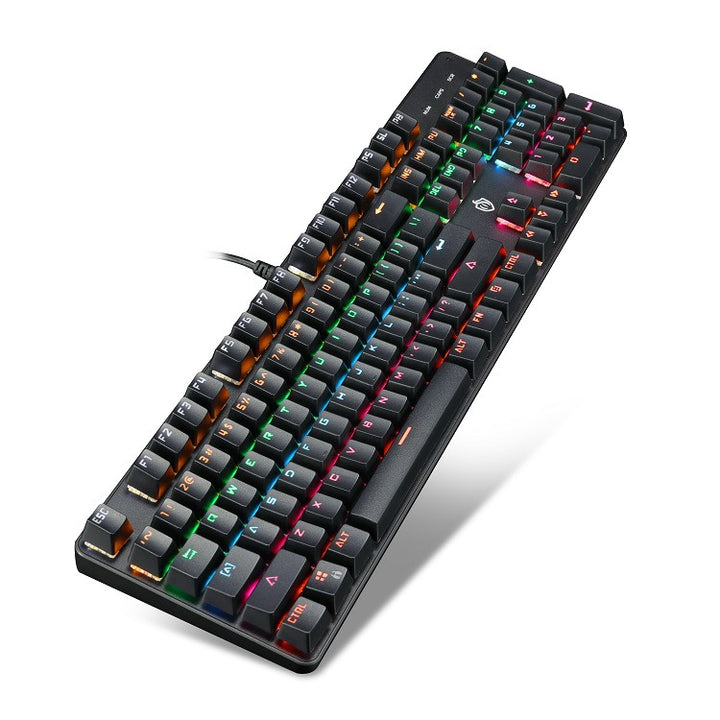 Mechanical gaming keyboard with RGB lighting and programmable keys Bowlift