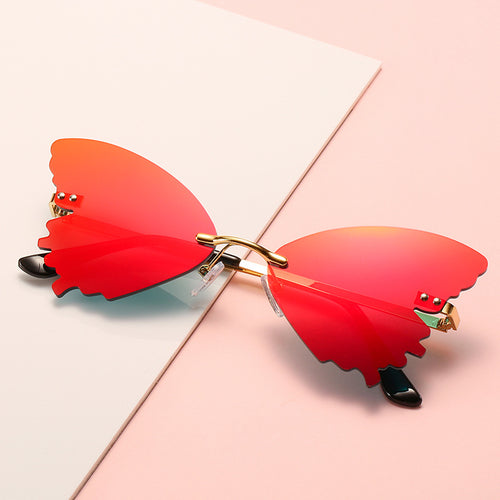 Butterfly-Shape Statement Sunglasses Bowlift