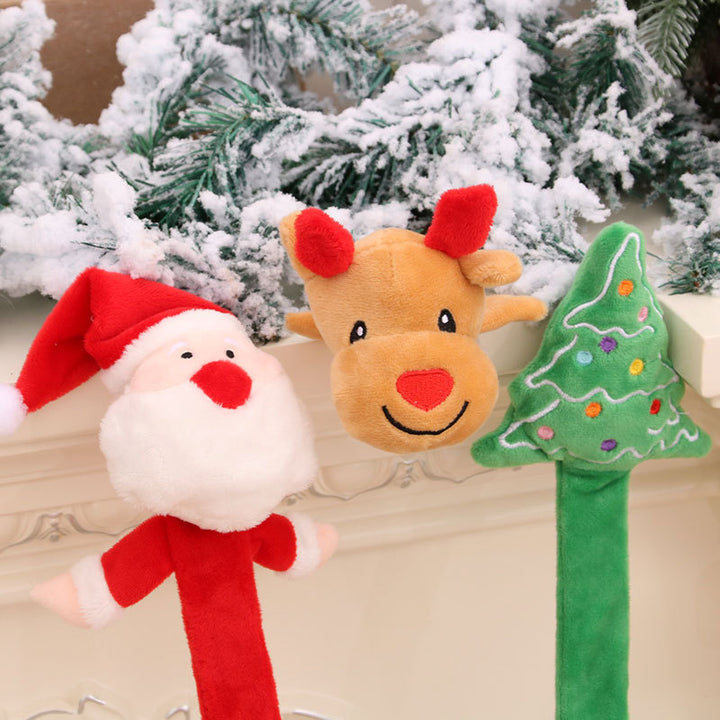 Plush Reindeer Hand Puppet Bowlift