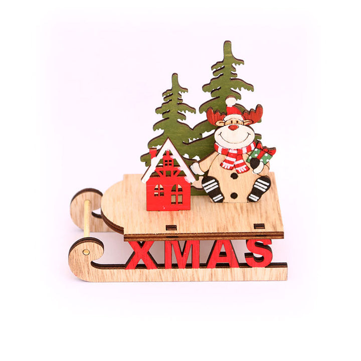 Decorative Santa Sleigh Figurine Bowlift