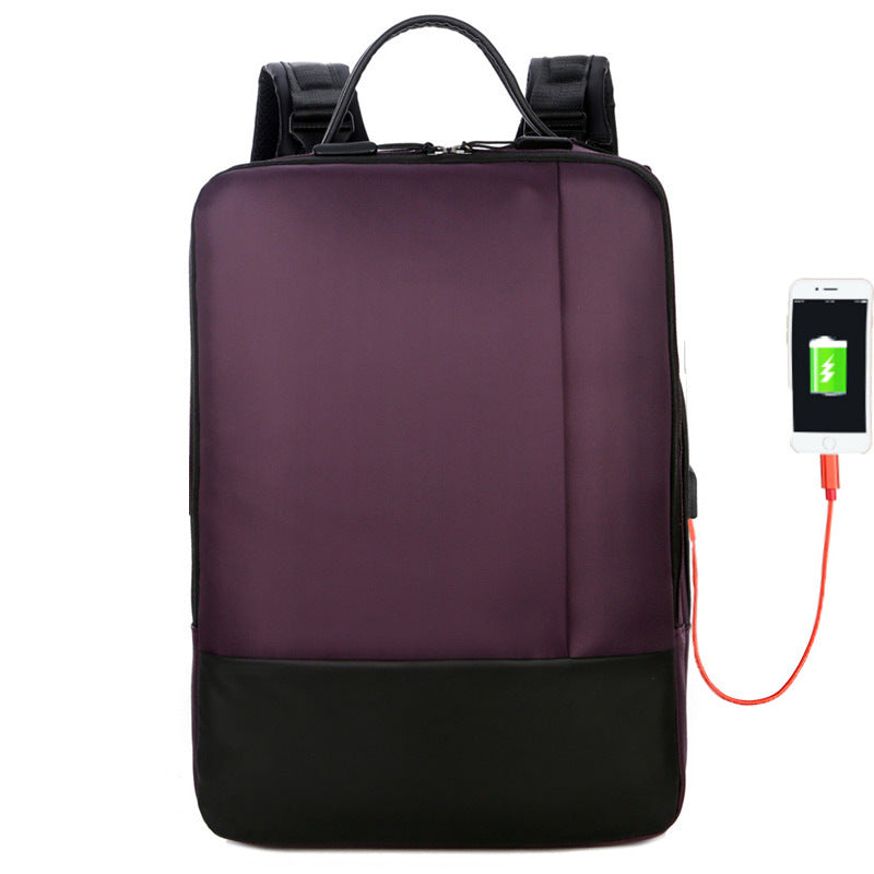 Tech-Integrated Charging Backpack Bowlift