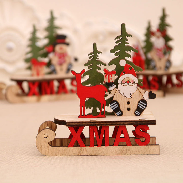 Decorative Santa Sleigh Figurine Bowlift