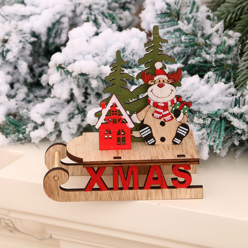 Decorative Santa Sleigh Figurine Bowlift