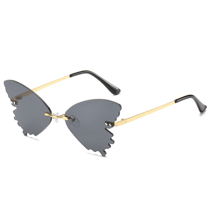 Butterfly-Shape Statement Sunglasses Bowlift