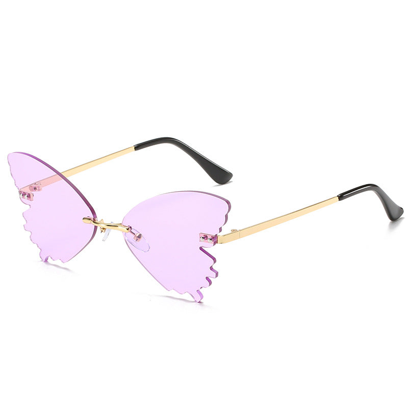 Butterfly-Shape Statement Sunglasses Bowlift