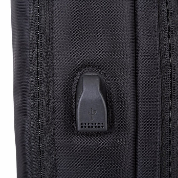 Tech-Integrated Charging Backpack Bowlift