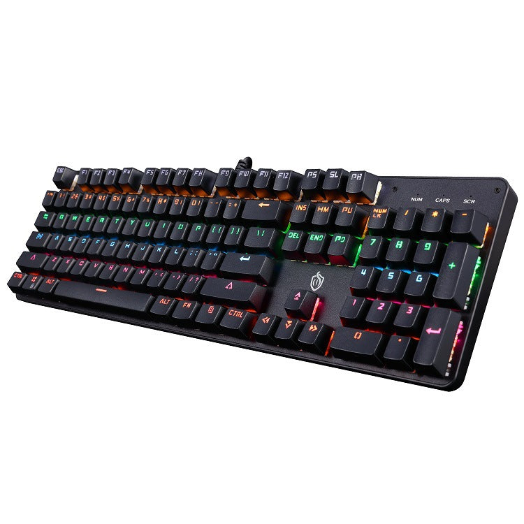 Mechanical gaming keyboard with RGB lighting and programmable keys Bowlift