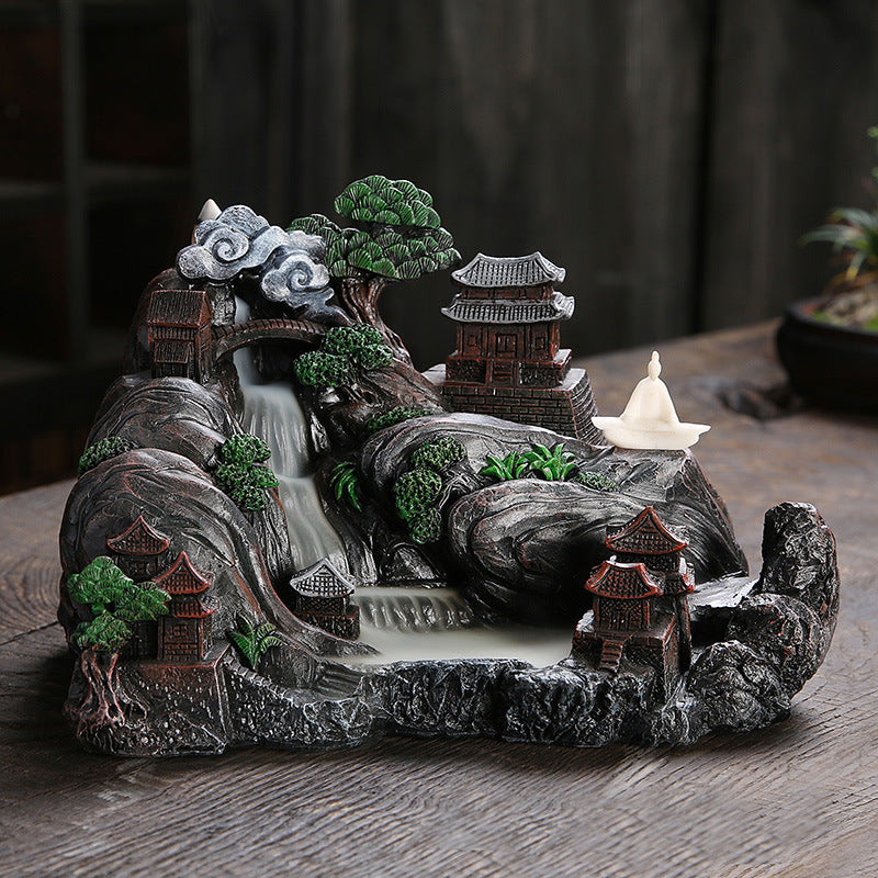 Zen-Inspiration Meditation Waterfall Incense Holder
