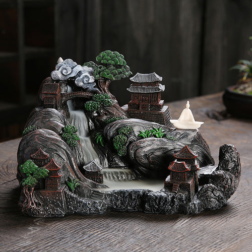 Zen-Inspiration Meditation Waterfall Incense Holder
