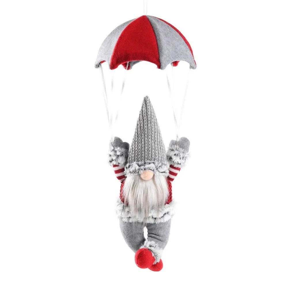 BowLift | Faceless Dolls Ornaments Nordic Forester Santa Claus Ornaments Christmas Window Decoration