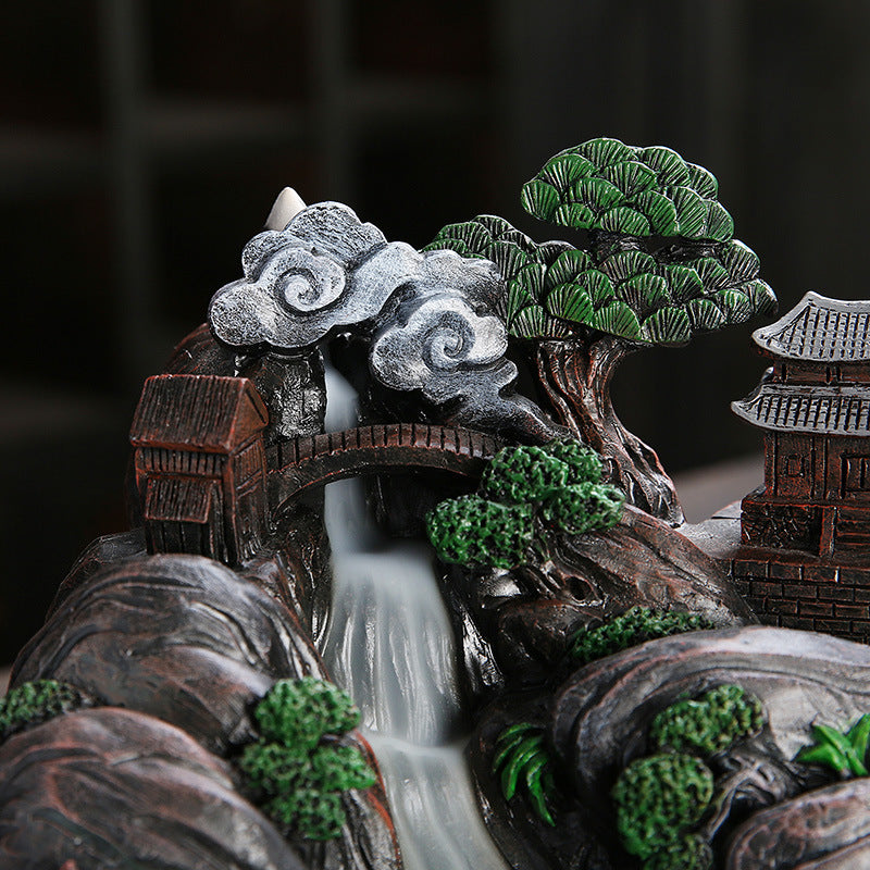 Zen-Inspiration Meditation Waterfall Incense Holder