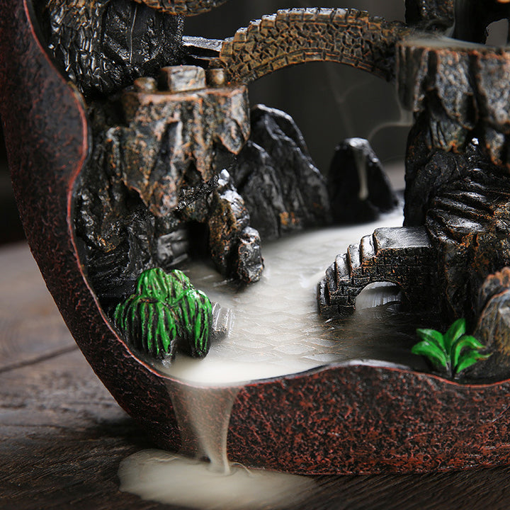 Decorative Aromatic Waterfall Incense Holder