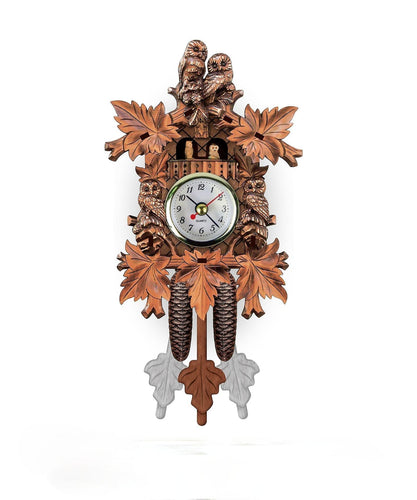 BowLift | TimberSwing - Elegant Wooden Wall Clock