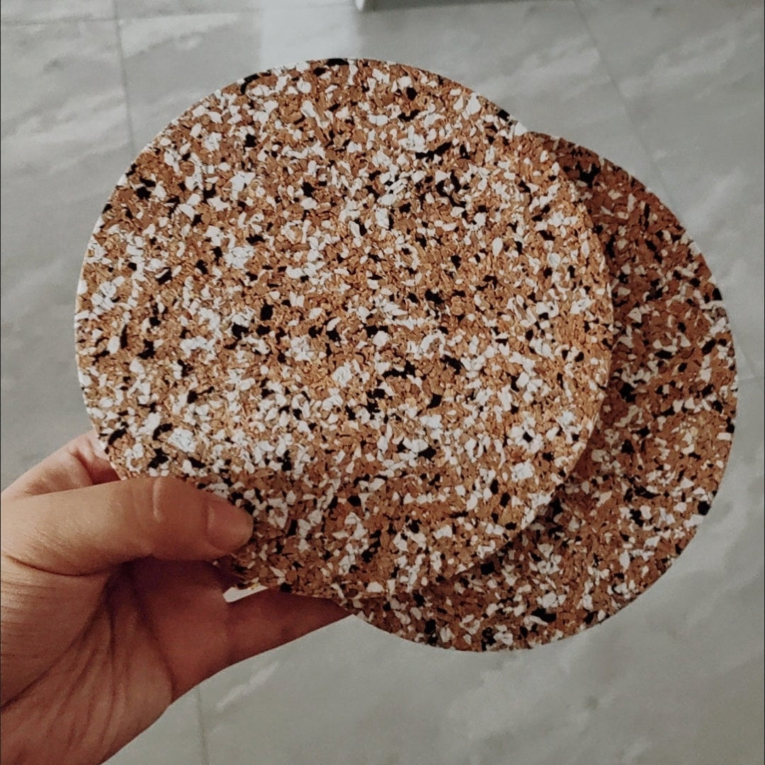 BowLift | Colorful Cork Cup Coaster