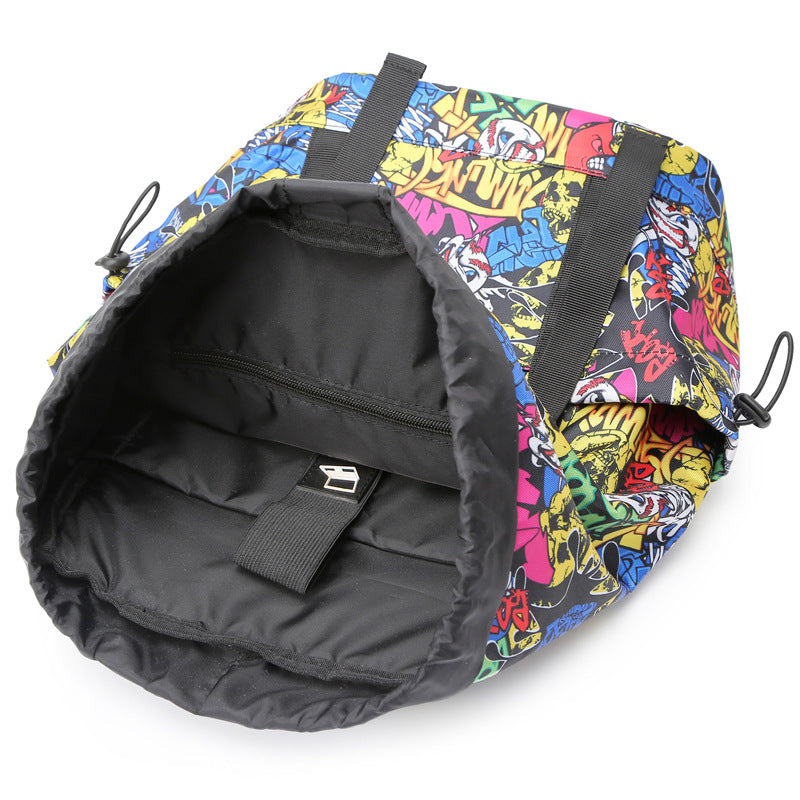 WoStylish Floral Print Backpack Bowlift