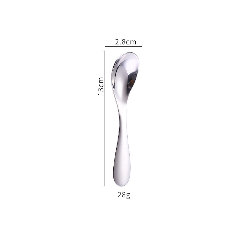 Elegant dessert spoon with ergonomic design Bowlift