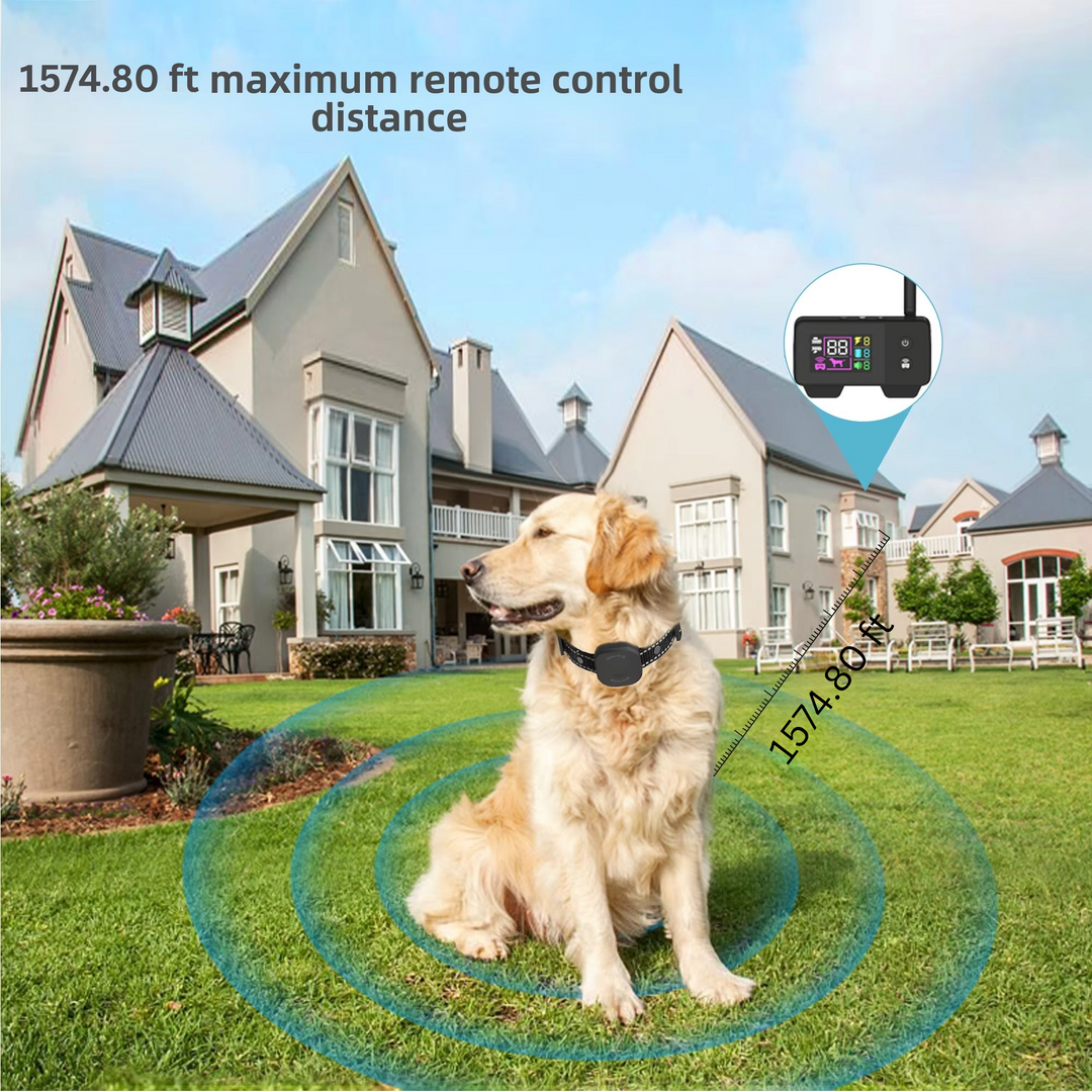 BowLift | Ultimate Safety 1,574.8 feet Wireless Dog Fence System with Rechargeable, Waterproof Collar