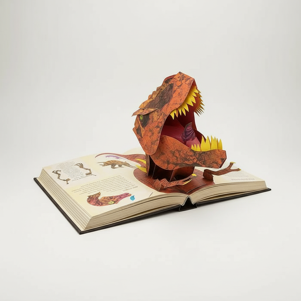 BowLift | 3D Pop-up Book Dinosaurs