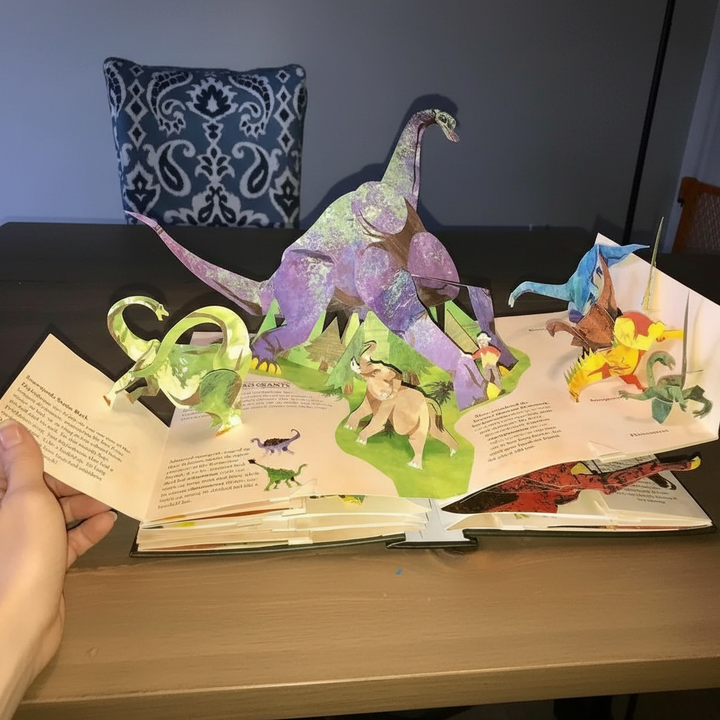 BowLift | 3D Pop-up Book Dinosaurs