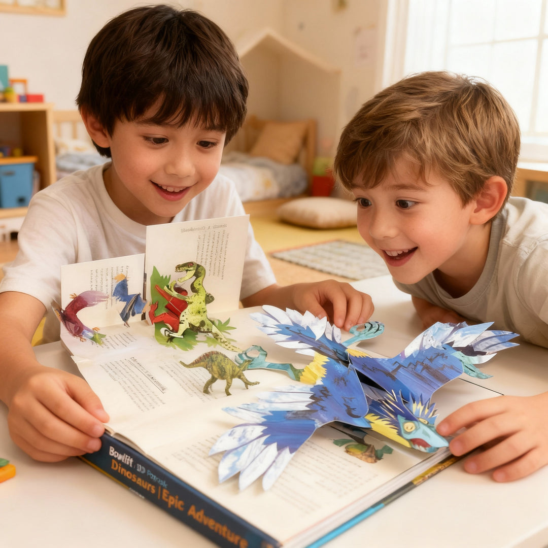 BowLift | 3D Pop-up Book Dinosaurs