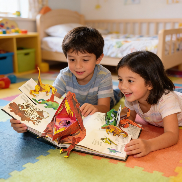 BowLift | 3D Pop-up Book Dinosaurs