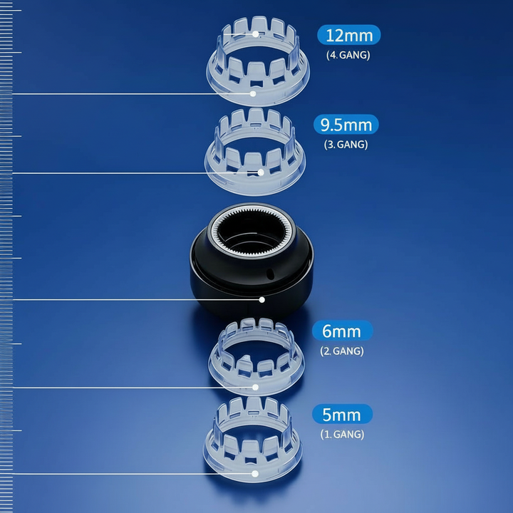 Cordless Hair Clipper for Precision Grooming and Styling