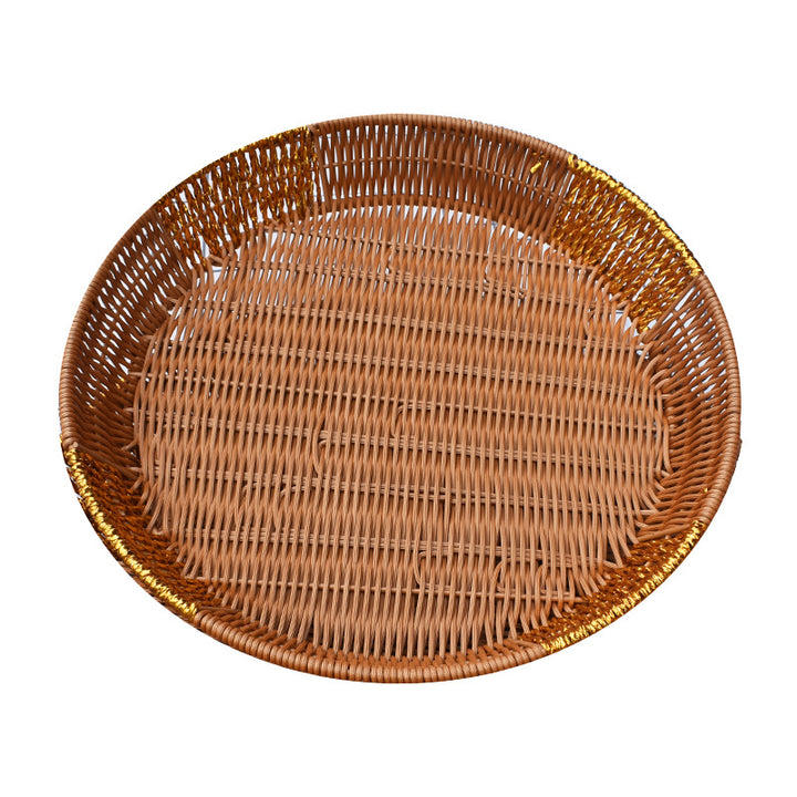 Handmade Decorative Woven Serving Tray Bowlift