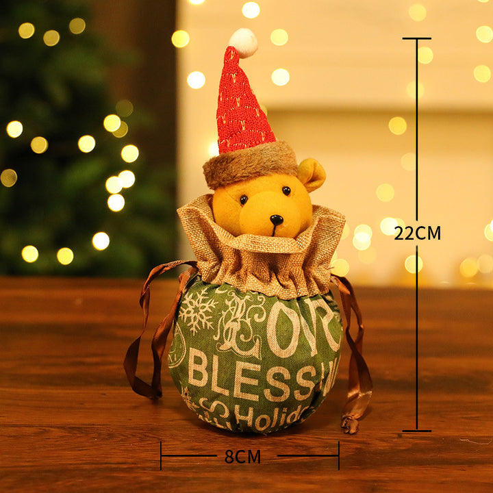 Decorative Christmas gift wrapping Bowlift