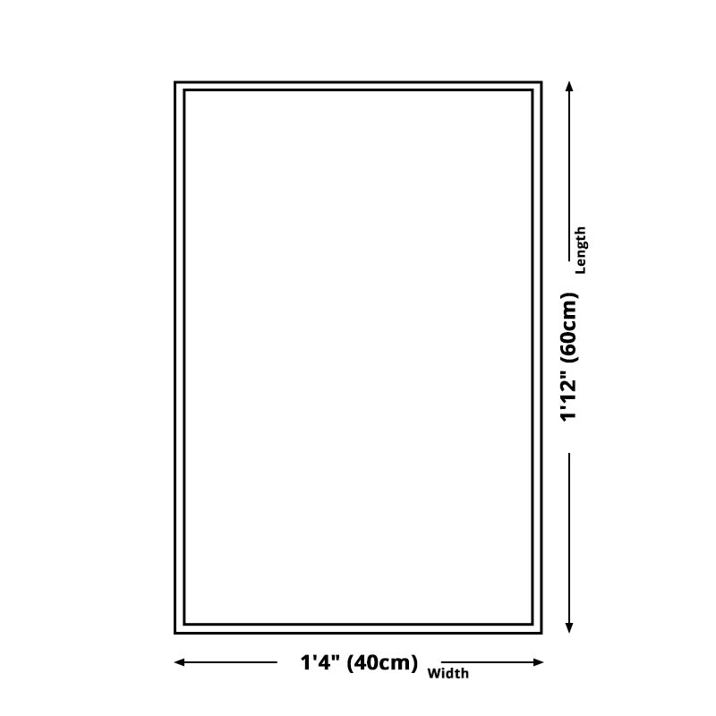 BowLift | Blue Bedroom Rug Southwestern Stripes Triangle Pattern Area Rug Polyester Washable Non-Slip Rug