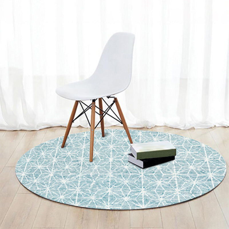 BowLift | Cattle Rug Southwest Simple Geometric Grid Tribal Rug Polyester Non-slip Stain-resistant Area Rug