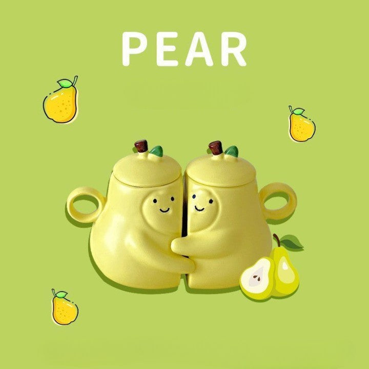 BowLift | Cuddly Pear Ceramic Duo Cup