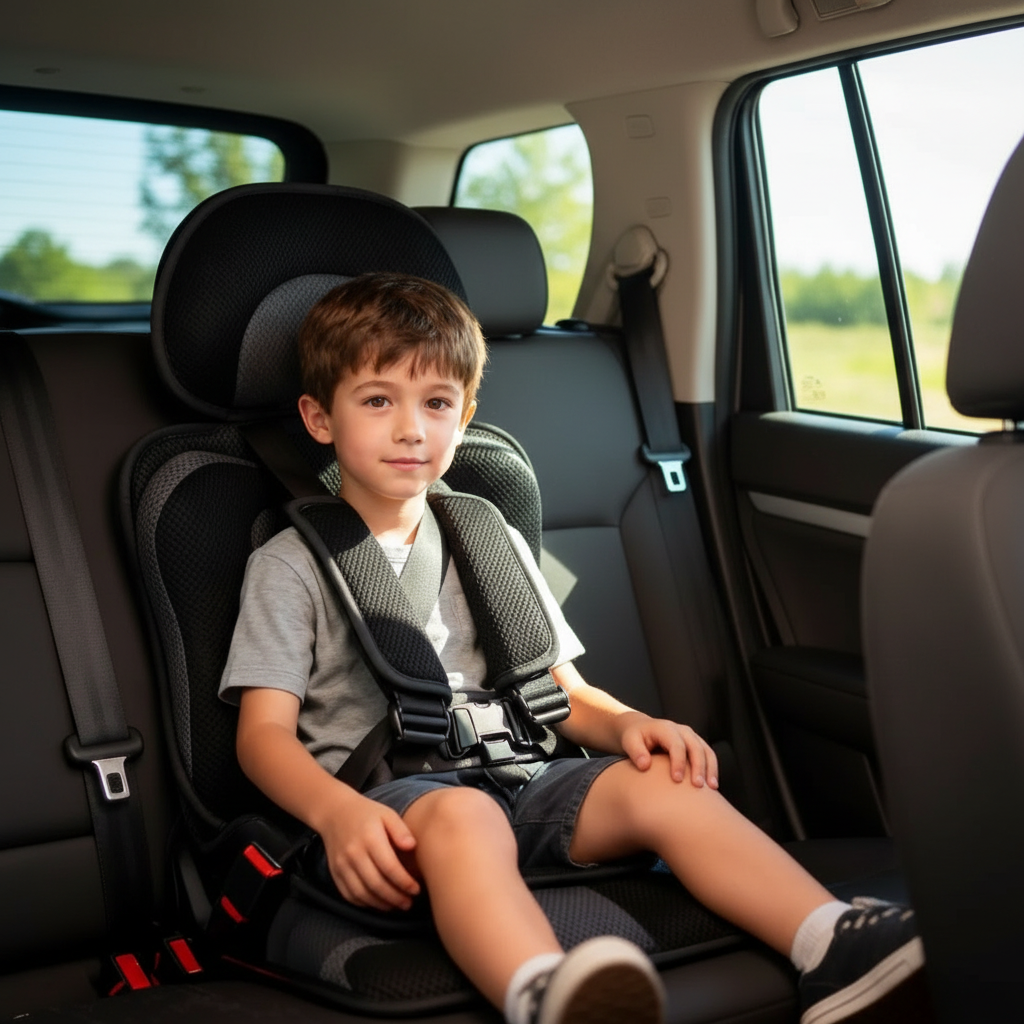 BowLift | Portable & Foldable Child Car Booster Seat