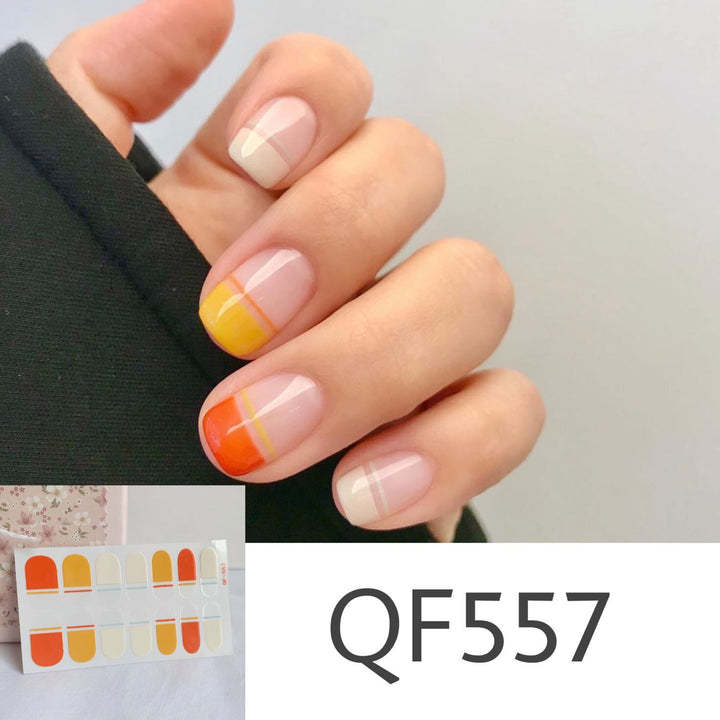 Artificial nail art with star design Bowlift