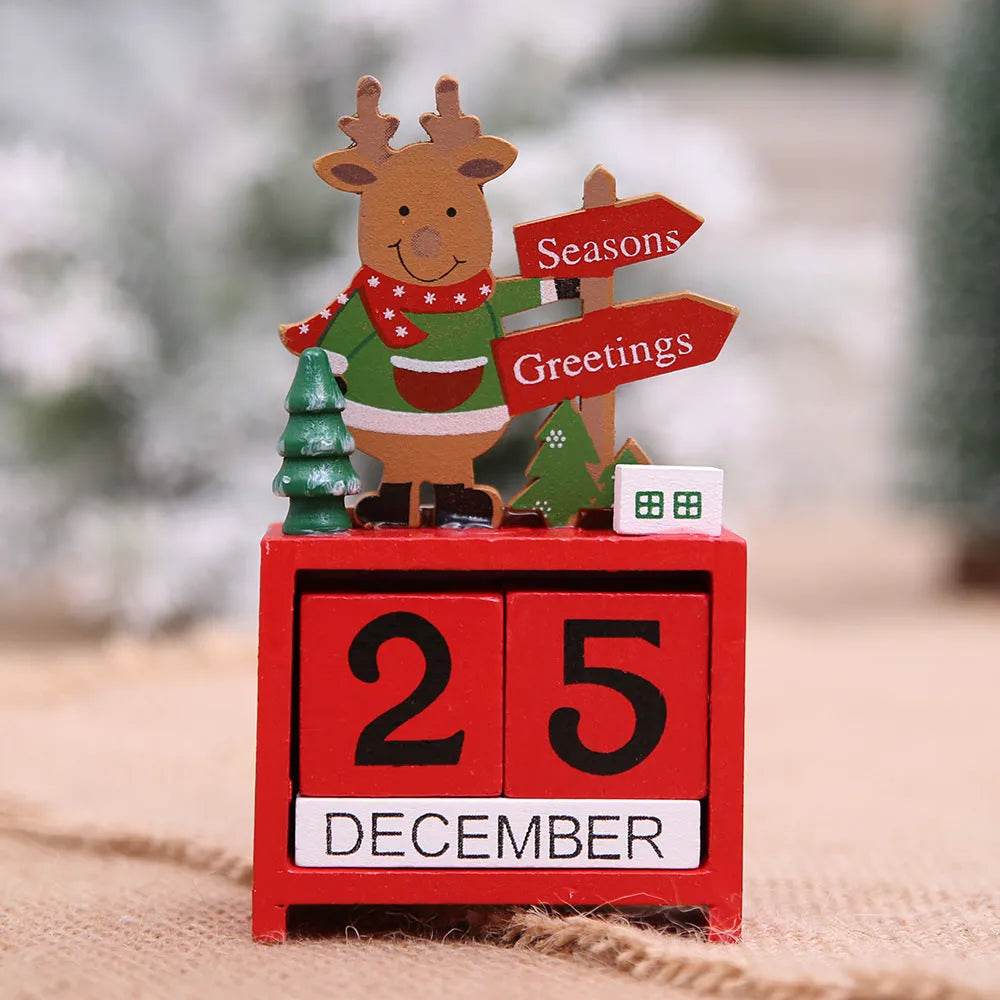 BowLift | Christmas wooden calendar decorations