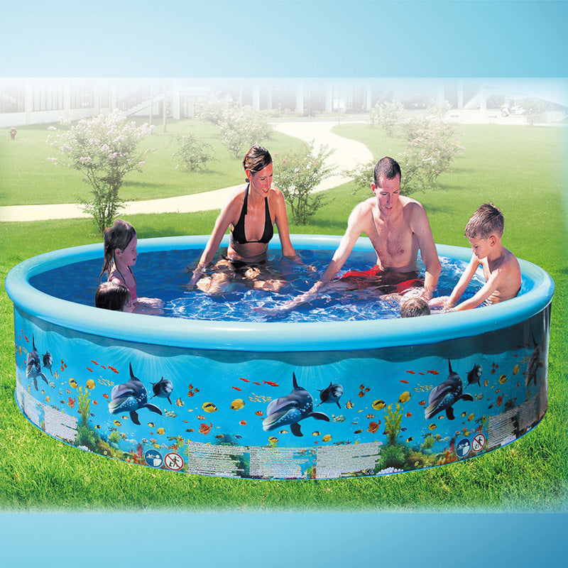 Unisex inflatable children's swimming pool Bowlift