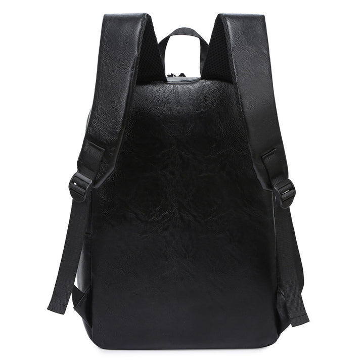 Stylish Leather Laptop Backpack Bowlift