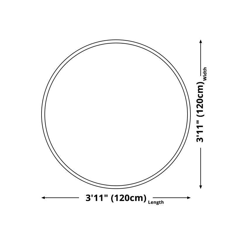 Modern living room rug in orange space planet mountain print rug polyester machine washable rug | Bowlift