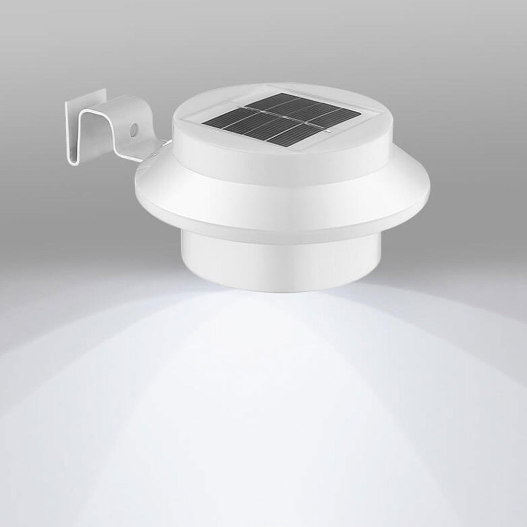 Solar Cylinder LED Outdoor Waterproof Fence Wall Sconce Lamp | Bowlift