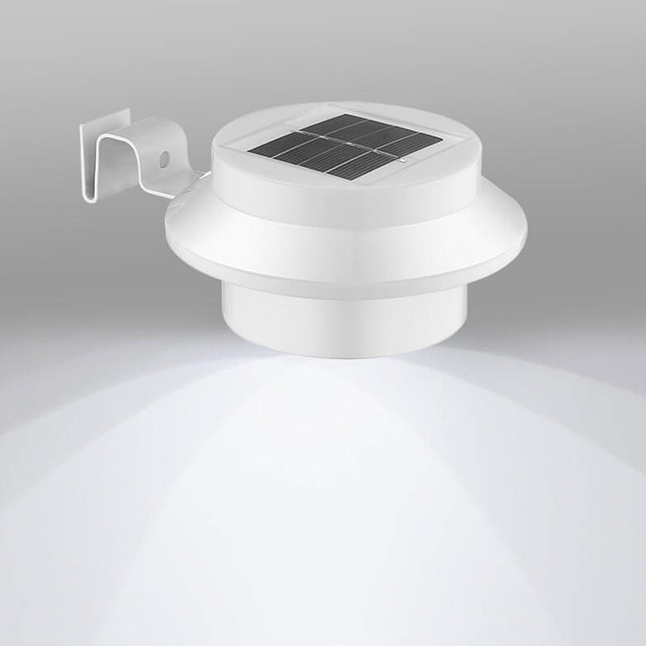 Solar Cylinder LED Outdoor Waterproof Fence Wall Sconce Lamp | Bowlift