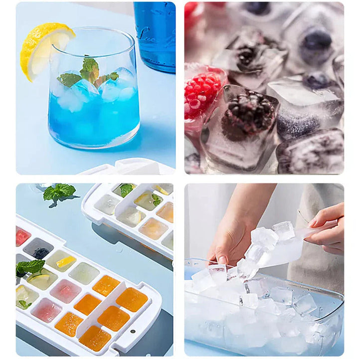 CoolCatcher – Handy Ice Cube Maker with Collection Tray Bowlift