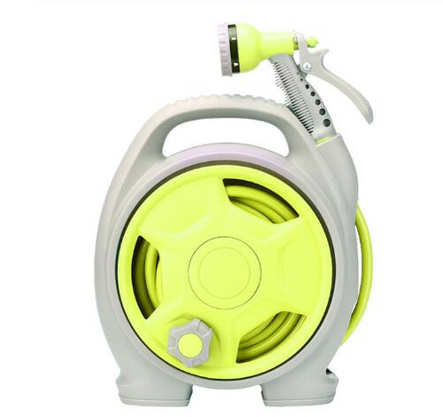 BowLift | Practical hose reel with spray nozzle – Compact garden hose cart for easy watering
