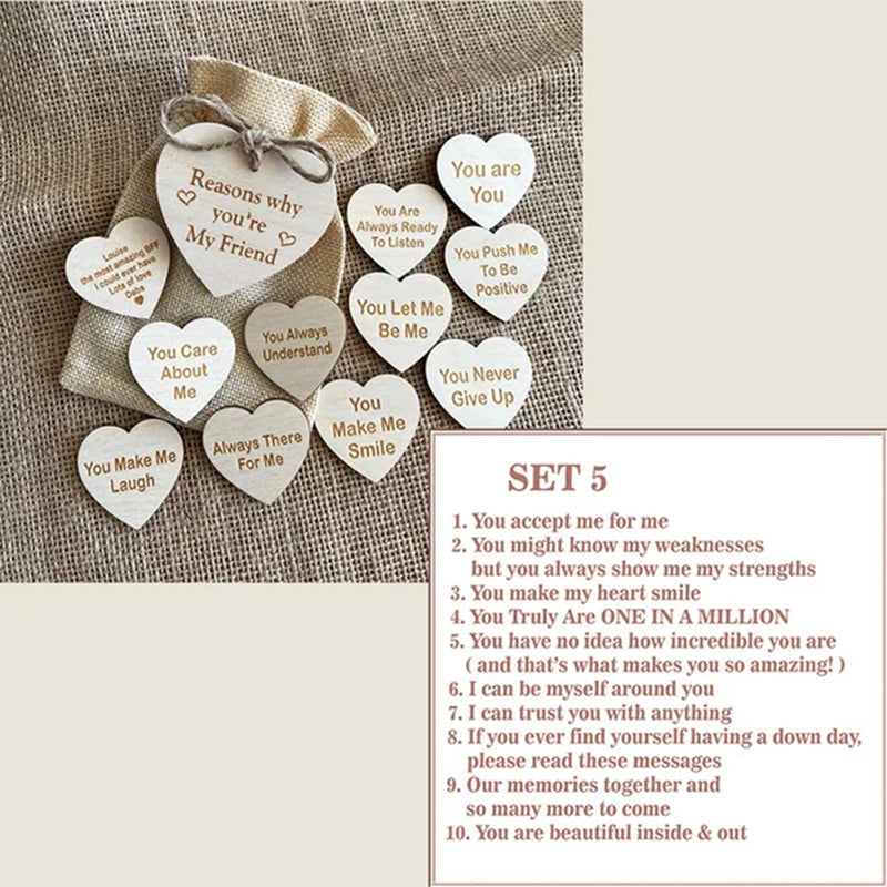 BowLift | "Reasons why you are my friend" Friendship gift